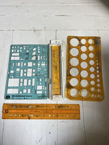 Vintage architecture stencils - vintage,