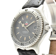 Vintage [N MINT] TAG Heuer S/el Professional WI1111 37mm Men's Qz Watch JAPAN