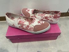 Women’s F Troupe Slip On Canvas Shoes Size UK 6 Brand New 