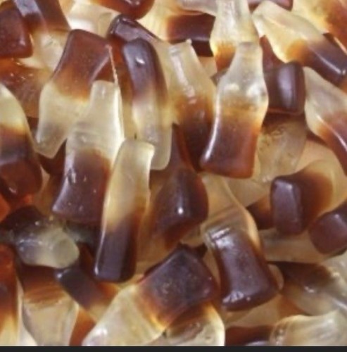 Cola bottles fizz retro - no,