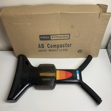 Abs Home Exercise Tool Six Pack Crunch Toning Machine Yellow and Orange Bands