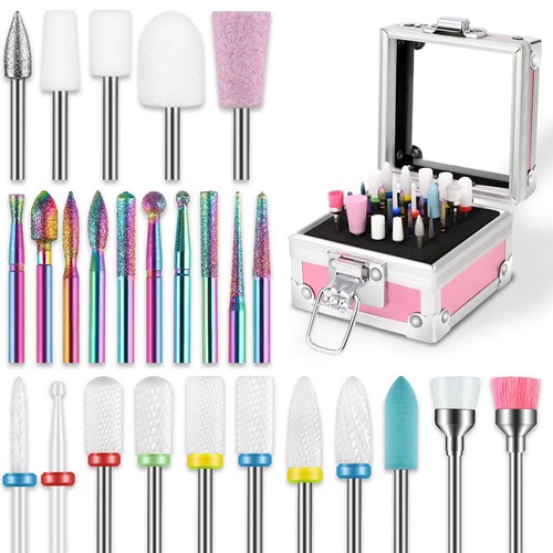 26pcs nail drill bits set - 26pcs,