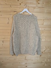 Handmade Chunky Beige Aran