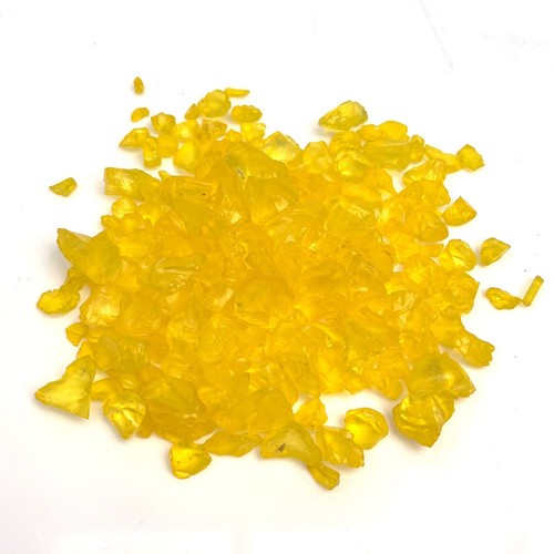 Yellow 100g crushed glass - 100g,