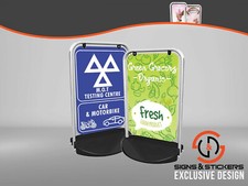 Swinger 3000 MASS LISTING Pavement Shop Sign Boards Outdoor Advertising Display