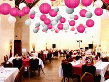 Mixed paper lanterns round - mixed,