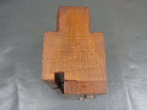 Wooden moulding plane