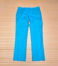 Nike Golf Trousers W38 L34 Blue Mens Dri Fit Golf Tour Performance Sports Chinos