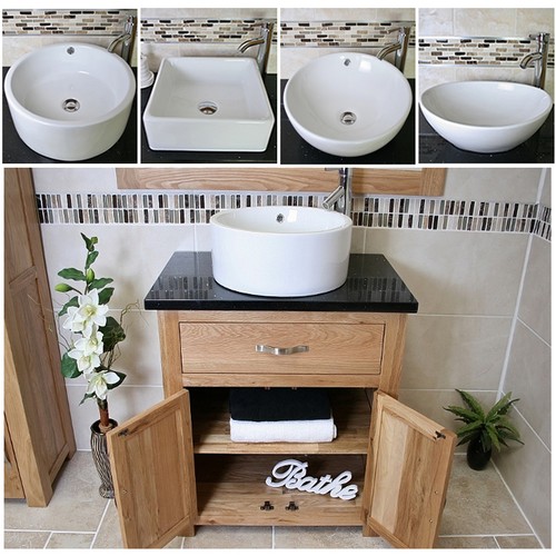 Bathroom vanity unit oak - vanity,