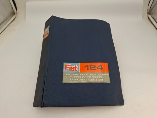 Fiat 124 parts manual and - 124,