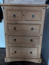 Solid Pine Chester Of Drawers