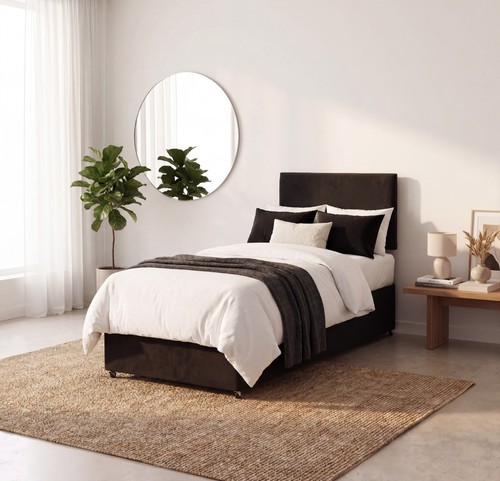 Single divan bed with memory - divan,