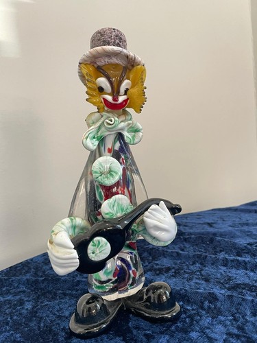 Collectible murano glass - collectible, clown