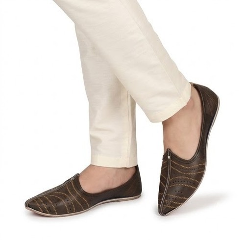 Men shoes leather indian - shoes,