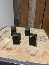 Vintage Brown Bakelite MK Plug 2 Way Adapters Office Lights Computers