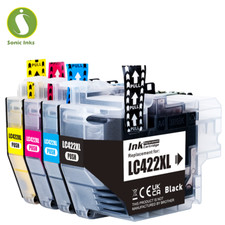 4 INK CARTRIDGE LC422XL FITS