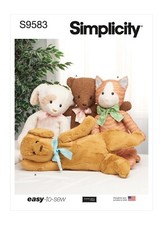 SIMPLICITY 9583 PLUSH POSABLE