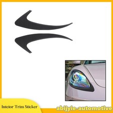 Carbon Black Headlight Eyebrow