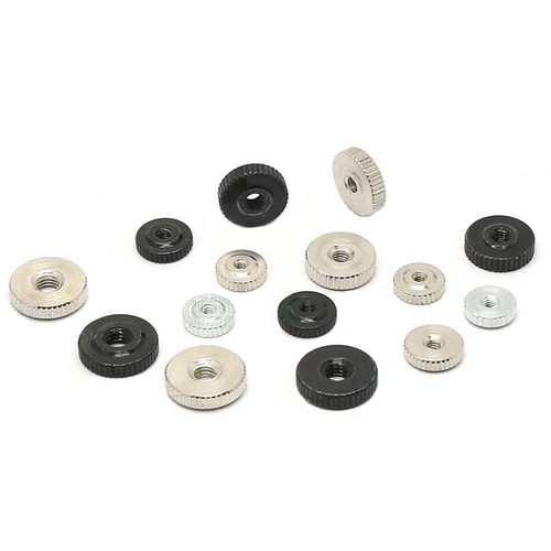 Knurled thumb nuts m2 - knurled,