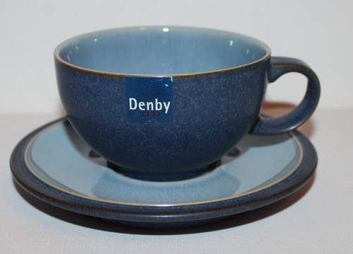 Denby blue jetty cup - jetty,