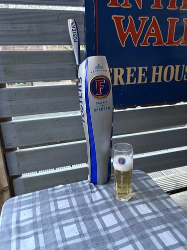 Fosters lager beer pump - fosters,