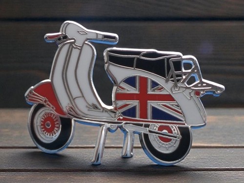 Scooter mod badge - badge,