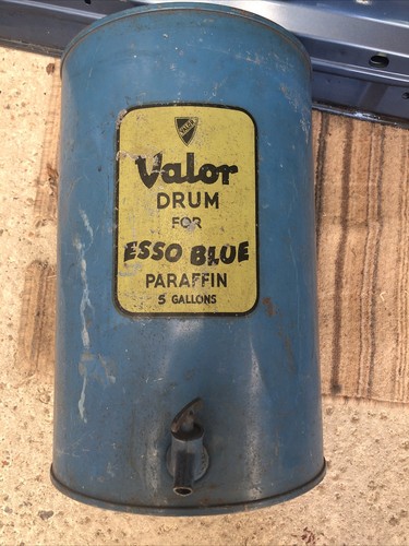 Valor drum esso blue paraffin - valor,