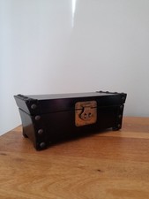 Decorative Studded Box Leather