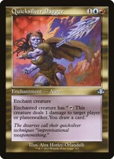[MTG] Quicksilver Dagger (Retro Frame) (363) (DMR) NM