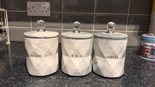 Grey marble tea coffee sugar - marble,