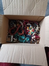 Box 2 Mixture of Jewelery and Beads As In Photos Used Condition See Photos
