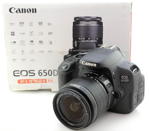 Boxed canon eos - canon, 650d