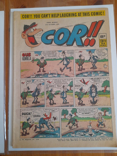 Cor 31st oct - cor!!, vgc-