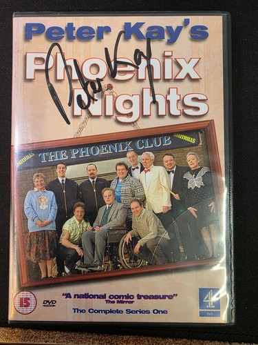 Signed peter kay phoenix - signed,