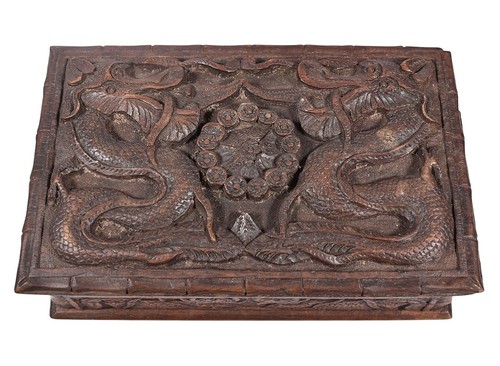 Vintage hand carved oriental - vintage,