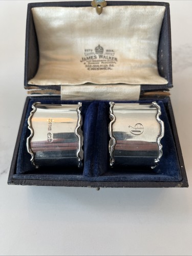 Silver napkin holders 1923 - holders,