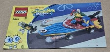 Genuine Lego Spongebob instruction book manual for 3815 VGC 