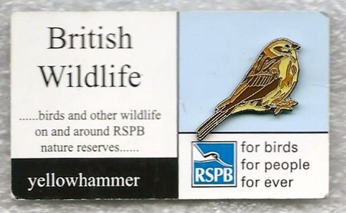 Rspb pin badges - pin,