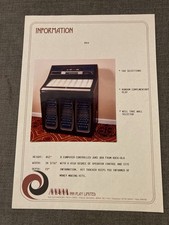 Rockola MAX 160 Play Glossy Photo On Basic Brochure Promo Leaflet A4