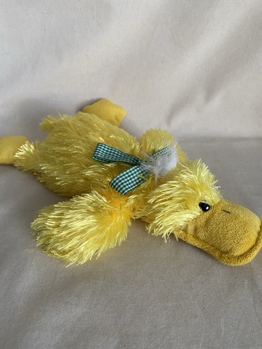 Yellow duck chick soft toy - yellow,