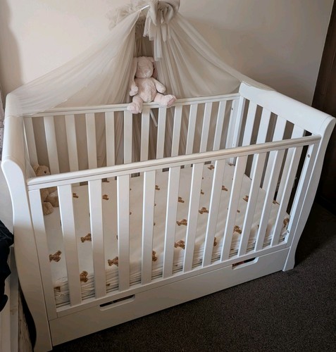 Obaby stamford mini sleigh cot - stamford,
