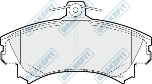 Apec front brake pad - brake,