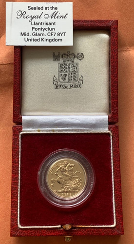 1986 full proof gold - 1986,