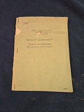 Vtg 1973 Operators Manual For