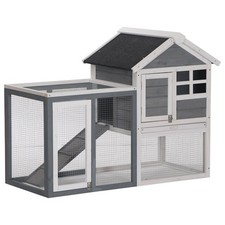 2-Tier Outdoor Rabbit Hutch