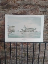 HMS HERMES Returning From The