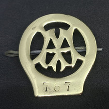 AA WWII Home Guard Cap Badge