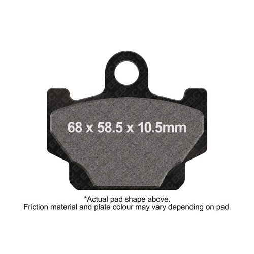 Ebc motorcycle brake - pads, dmx