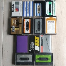 13 vintage job lot bundle cassette tape head cleaners demagnetizer Scotch Maxell