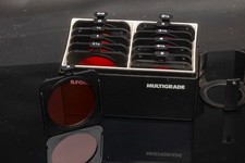 Ilford Multigrade 12 Piece Filter Set (For Below Lens Use) With Holder